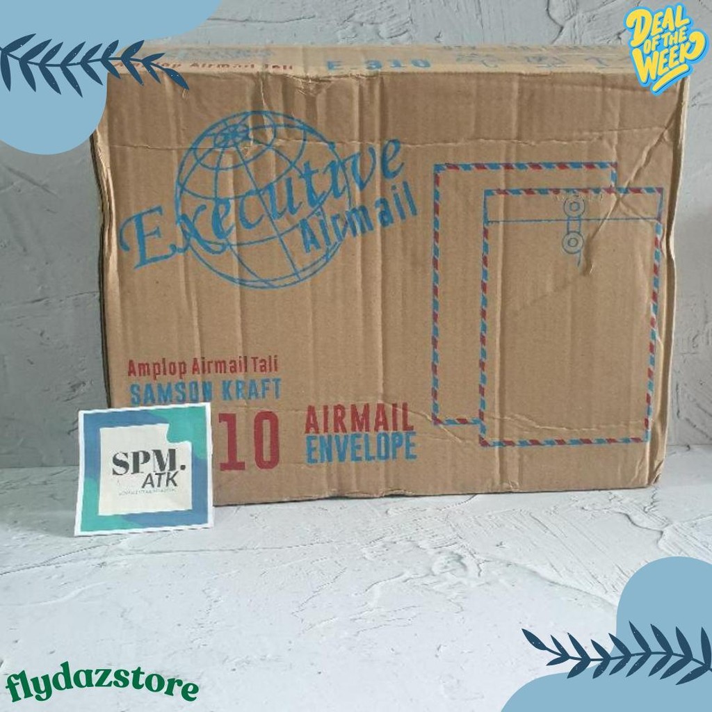 

Amplop Tali 310 Airmail Executive Flash Sale! Diskon Hingga 70%