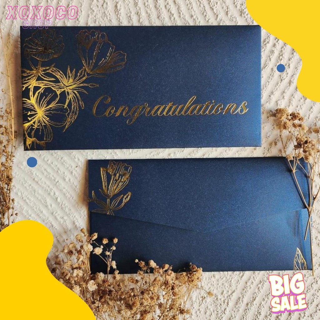

Amplop Uang Horizontal Besar 9.5X18.5Cm Happy Wedding Congratulations / Angpao Selamat Bahan Fancy Jasmine / Angpau Wedding / Angpau Congratulations (Isi 10 Pcs) Flash Sale! Diskon Hingga 70%
