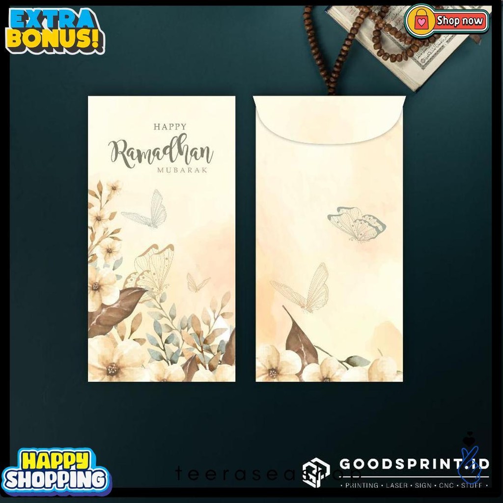 

6 Pcs Amplop Lebaran Angpao Idul Fitri | Angpau Thr Lebaran Custom Nama Diskon