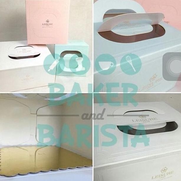 

paling diminati] Premium Cake Box Leisure 8inch (For 20cm Cake) / Kotak kue 8inch