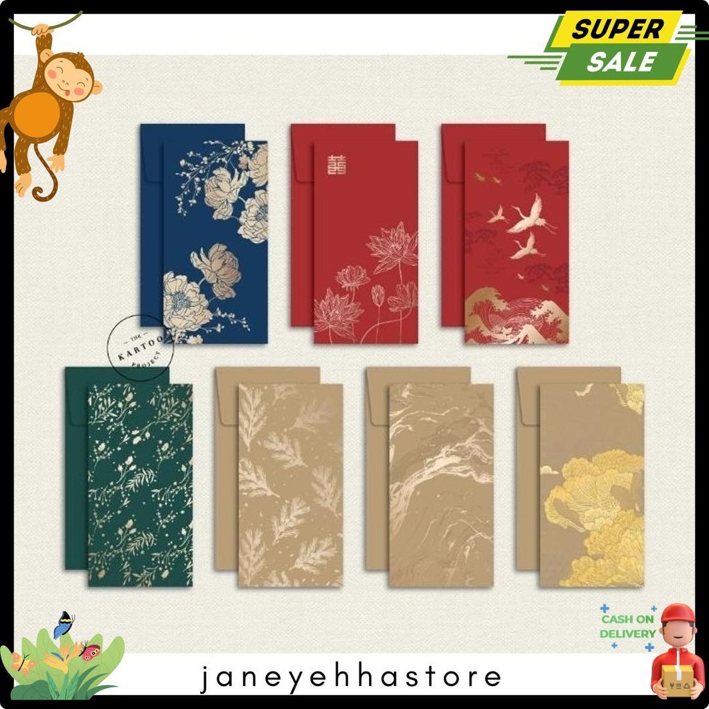 

Angpao Isi 4 Pcs / Money Envelope / Amplop Uang Premium Untuk Imlek, Wedding, All Occasion Terlengkap Dan Termurah