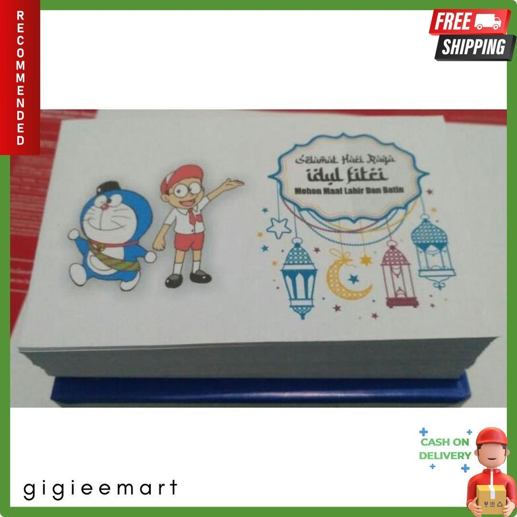 

100 Pcs Amplop Lebaran Custom Diskon