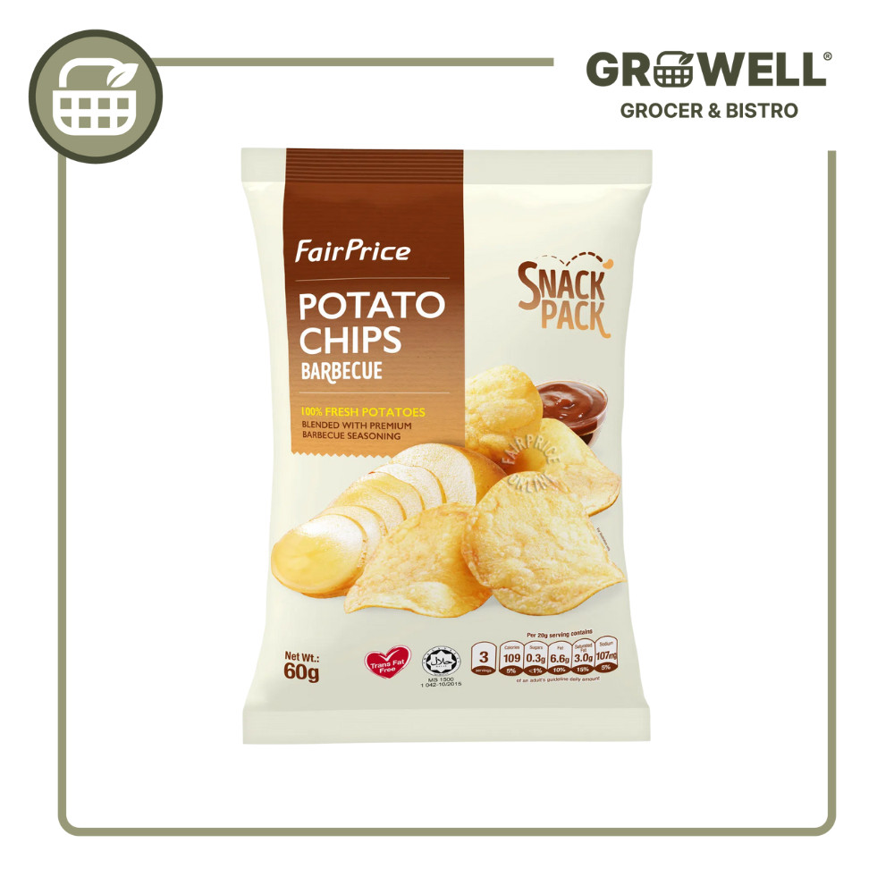 

FAIRPRICE POTATO CHIPS BARBECUE 60 G