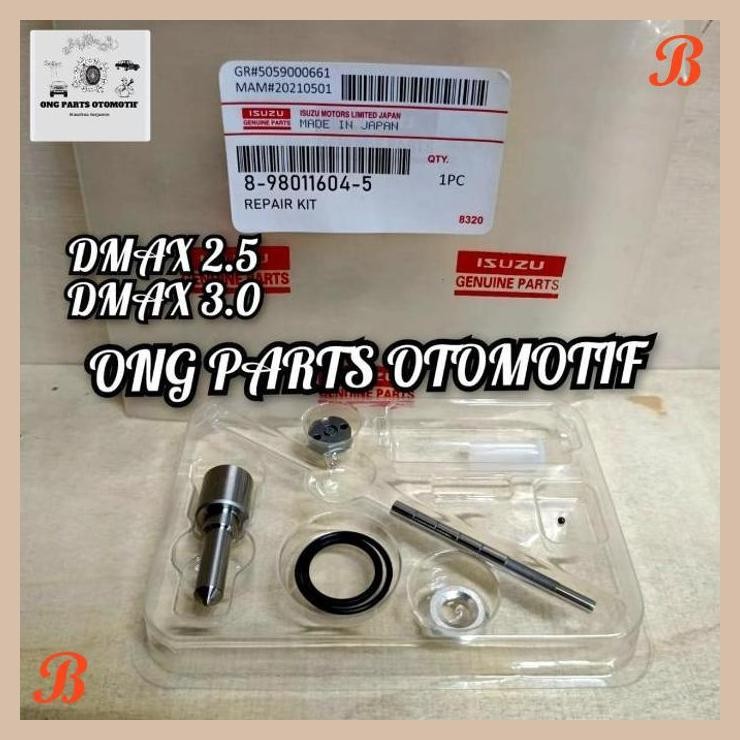 [MBR] REPAIR KIT INJECTOR ISUZU DMAX 2.5 3.0 REPAIR KIT INJEKTOR D-MAX 2.5