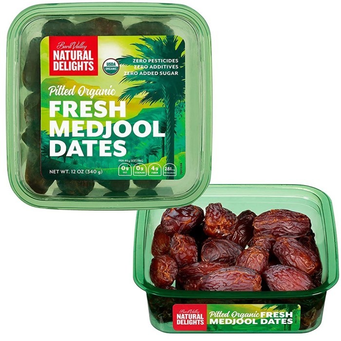 

Kurma Medjool Natural Delights USA Whole Premium Dates 1 pack 340 gr