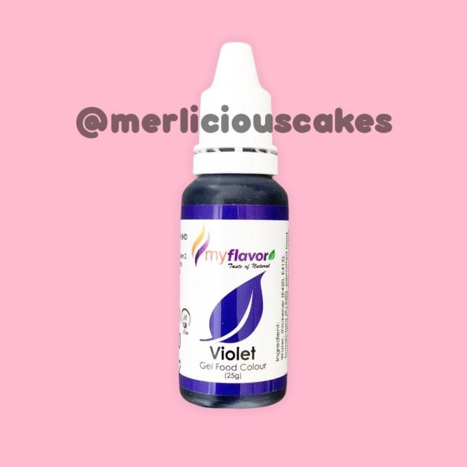 

best produk] Violet Gel My Flavor Food Color Food Colour Pewarna Makanan