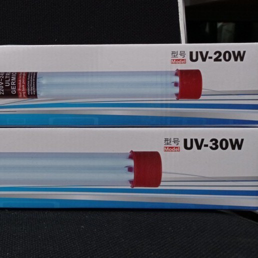 Lampu UV Celup Aquarium Kolam Yamano UV 20/30/40 Watt UV Kolam Koi