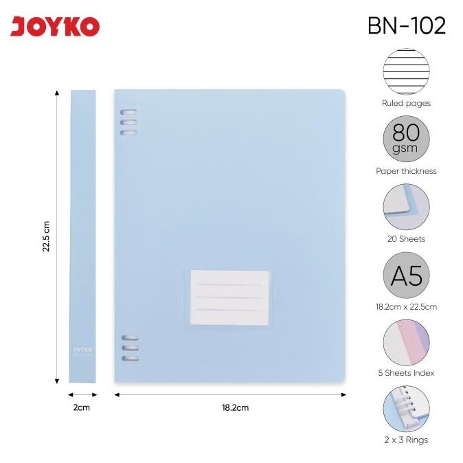 

Binder Note Joyko BN-102 A5~B5