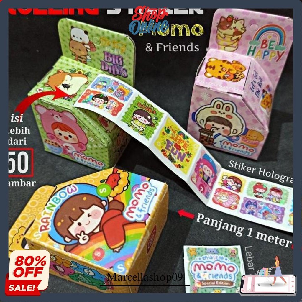 

Rolling Sticker Momo Karakter - Grosir Mainan Anak Stiker Hologram Termurah Banget