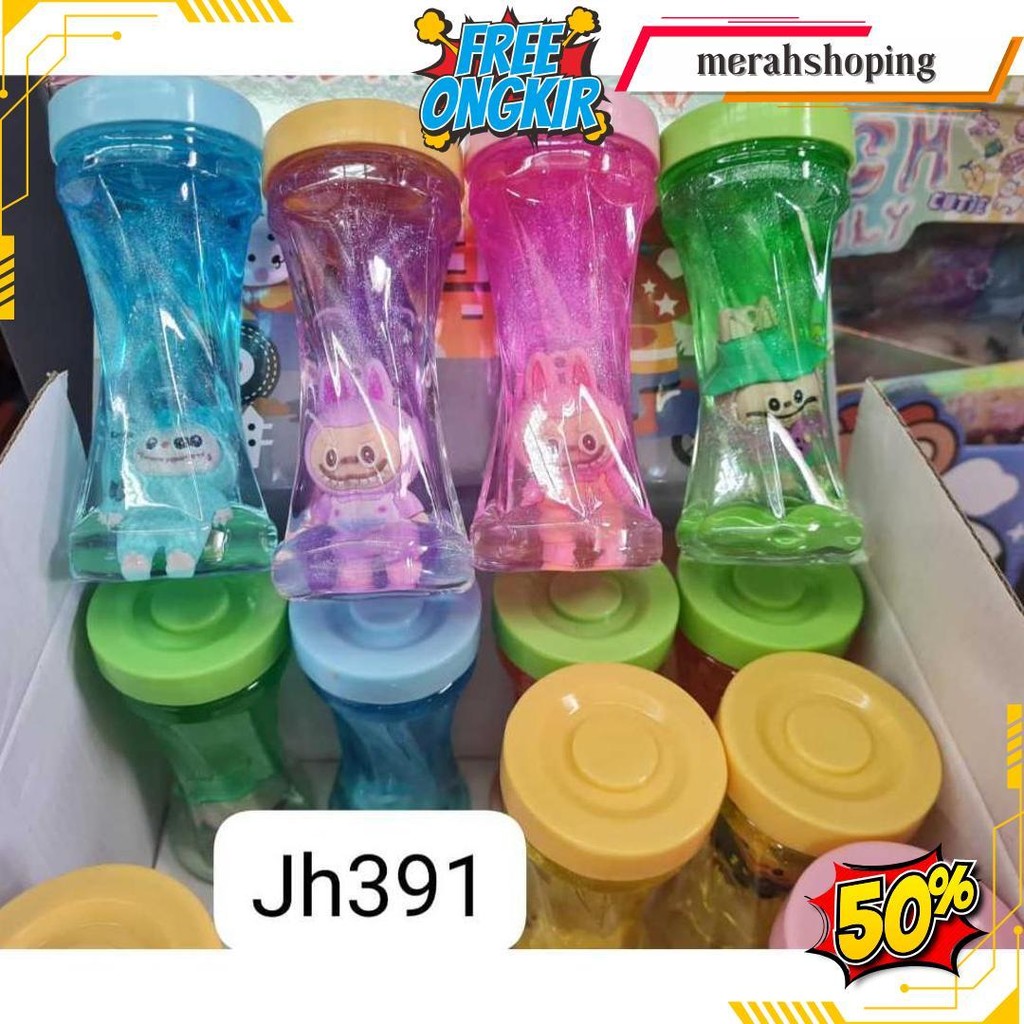 [Cod]Slime Jumbo Glitter Crystal Mud Slime Mainan Anak Bisa Cod