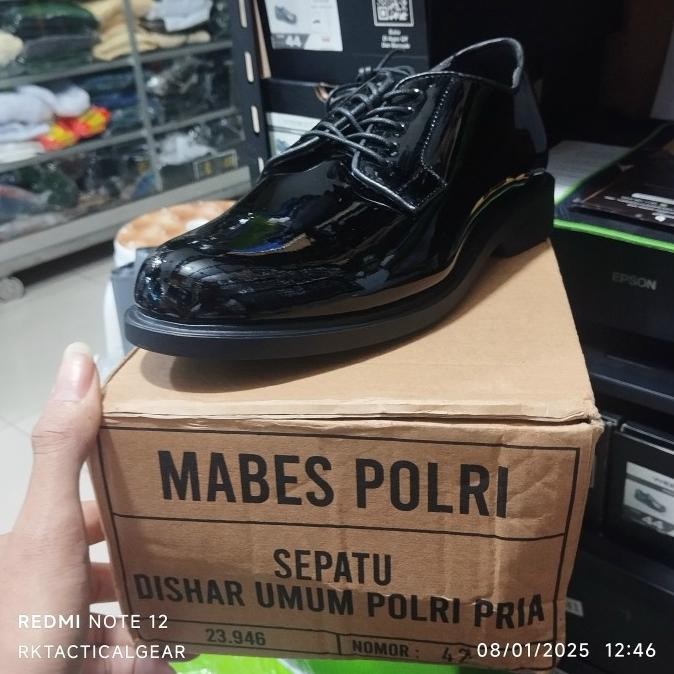 Sepatu PDH POLRI Jatah Asli Terbaru 2022 Terlaris