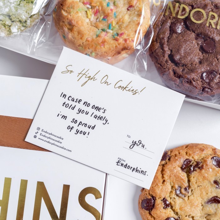 ENDORPHINS' HAMPERS PACKAGE - BOX OF 12 COOKIES