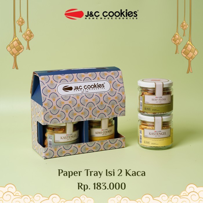 PAKET HAMPERS/GIFT KUE KERING LEBARAN J&C COOKIES