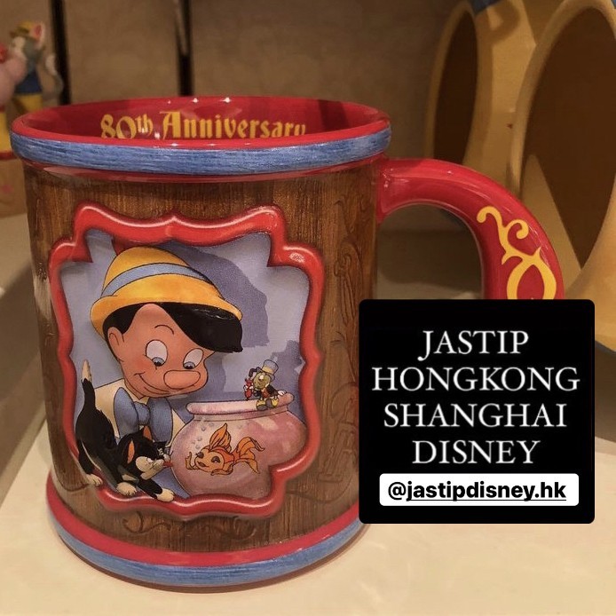HOT SALE! Mug Pinocchio / Mug Gelas Disneyland / Jastip Shanghai Disneyland