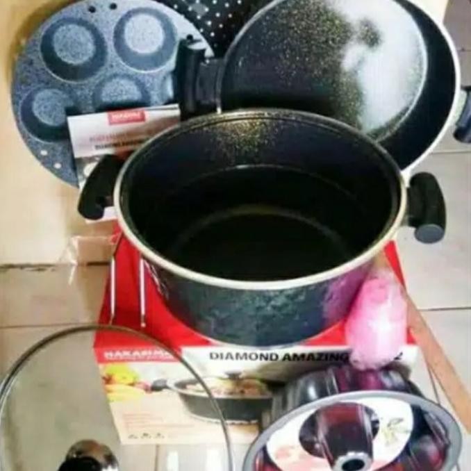 HAKASIMA NEW AMAZING PAN PROMO SALE ALAT MASAK PANCI SET SERBAGUNA F83T