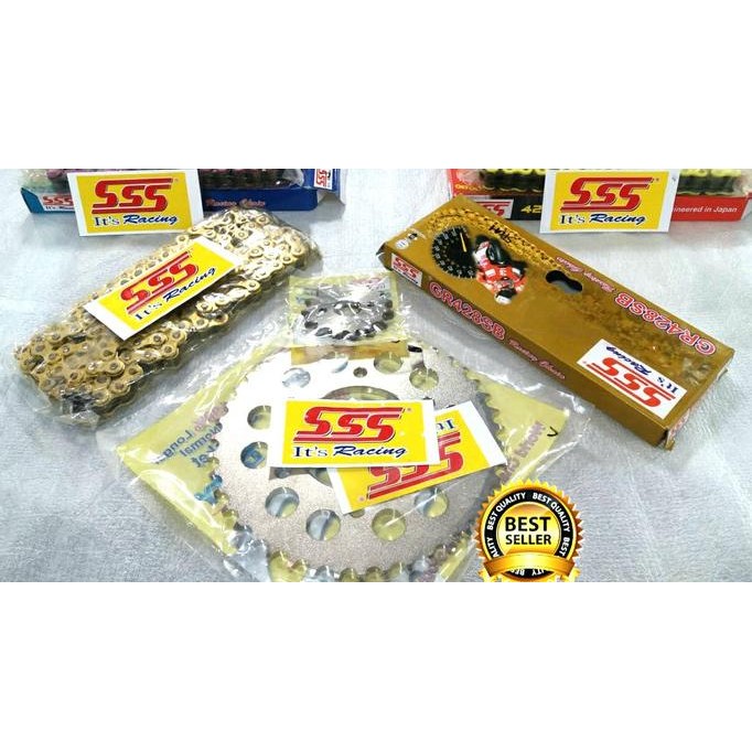 Gear Set Sss Cb150R / Cbr150R 428X15X47X130 Hsbt