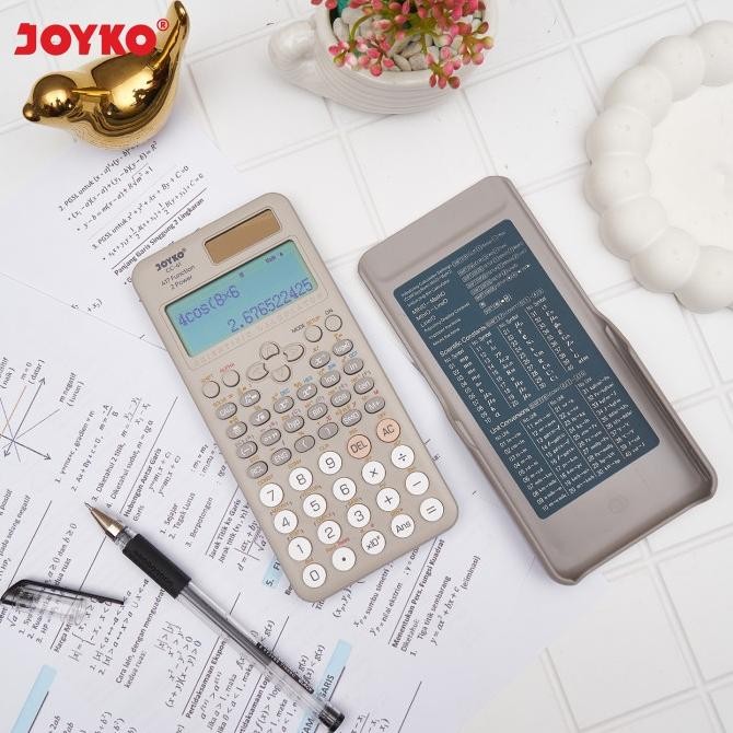 

Terlaris Calculator Kalkulator Joyko Cc-61 Scientific 417 Functions Ready Stok
