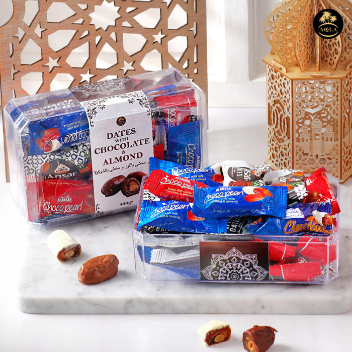 

Sale Terbatas Coklat Isi Kurma Dan Almond Premium Asli Saudi / Dates Almond Chocolate Aman