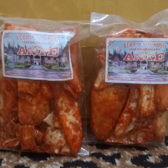 

KRIPIK BALADO SANJAY ANTE PAKET 10 BUNGKUS