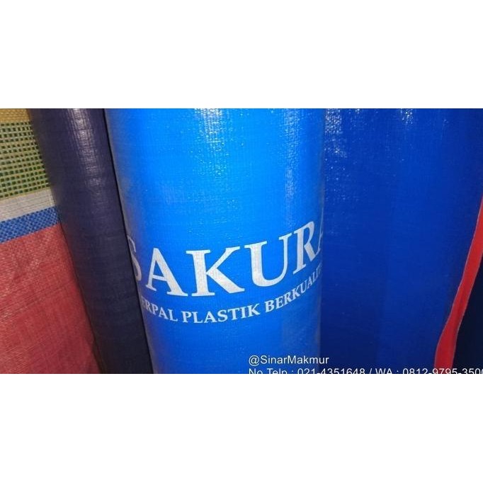 Terpal A12 Merk Sakura U.k 4 x 4 Meter | Terpal 4x4 Meter A12 Sakura Terlaris
