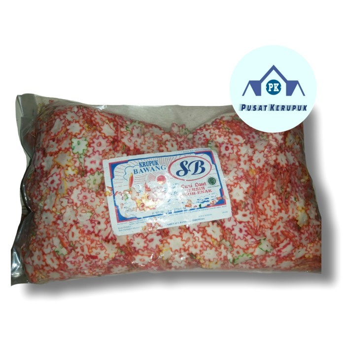 

KERUPUK BUNGA TERSANJUNG/KRUPUK BINTANG TERSANJUNG MENTAH 5 KG/BAL