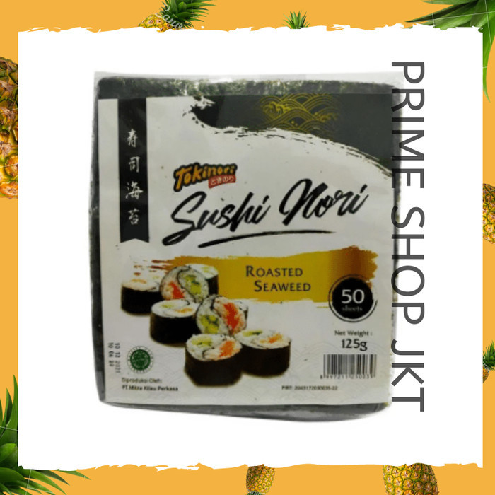 

TOKINORI 50 SHEET YAKI SUSHI NORI RUMPUT LAUT ROASTED - HALAL ROASTED