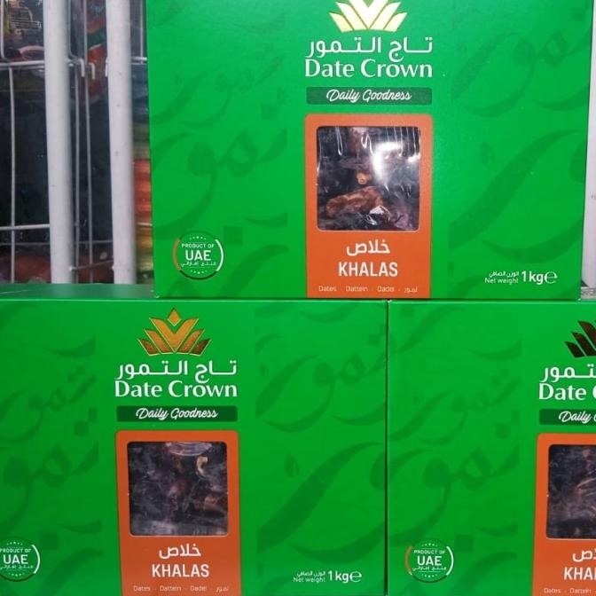 

Kurma Date crown khalas 10x1kg (TB) TERMURAH