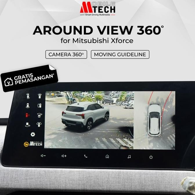 * Mobiletech Avm Camera 360 Mitsubishi Xforce *