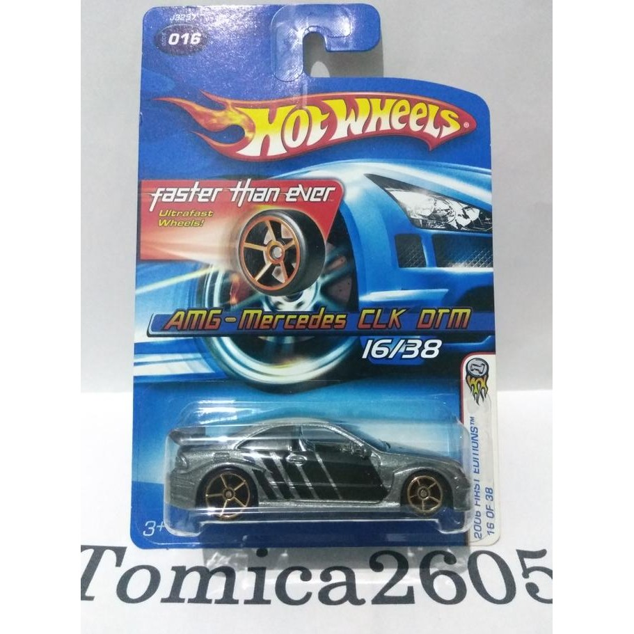 BEST QUALITY HOTWHEELS AMG MERCEDES CLK DTM (FREE PROTEKTOR)
