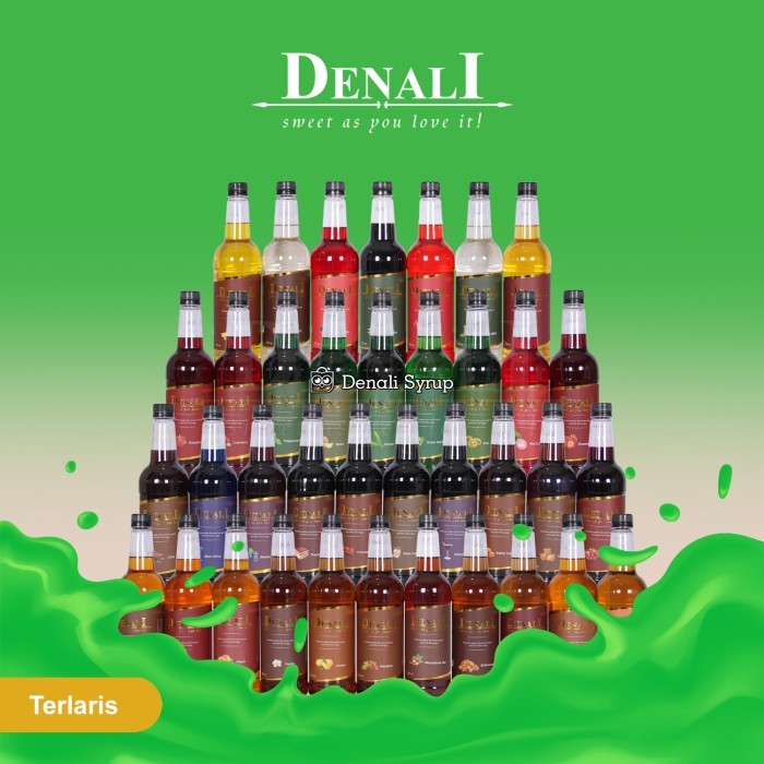 

Denali Syrup Hazelnut Ron Vanilla Caramel Banana All Varian Rasa 750ml