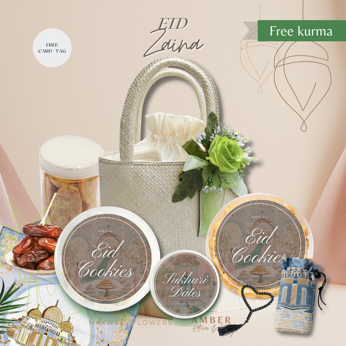 

HAMPER PAKET KUE KERING LEBARAN TAS MEWAH IDUL FITRI - ZAINA B