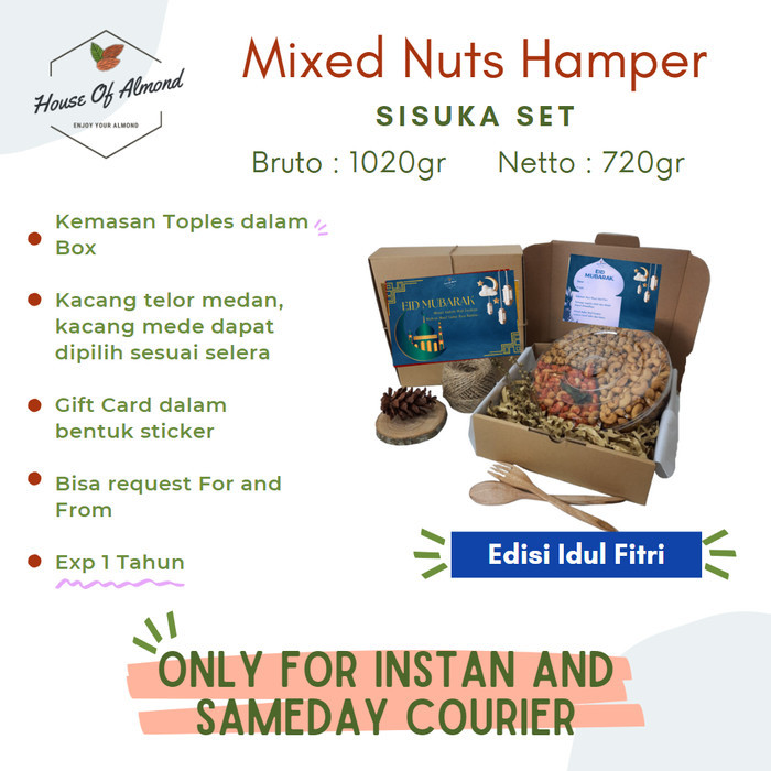 

PARCEL/HAMPERS MIXED NUTS SISUKA