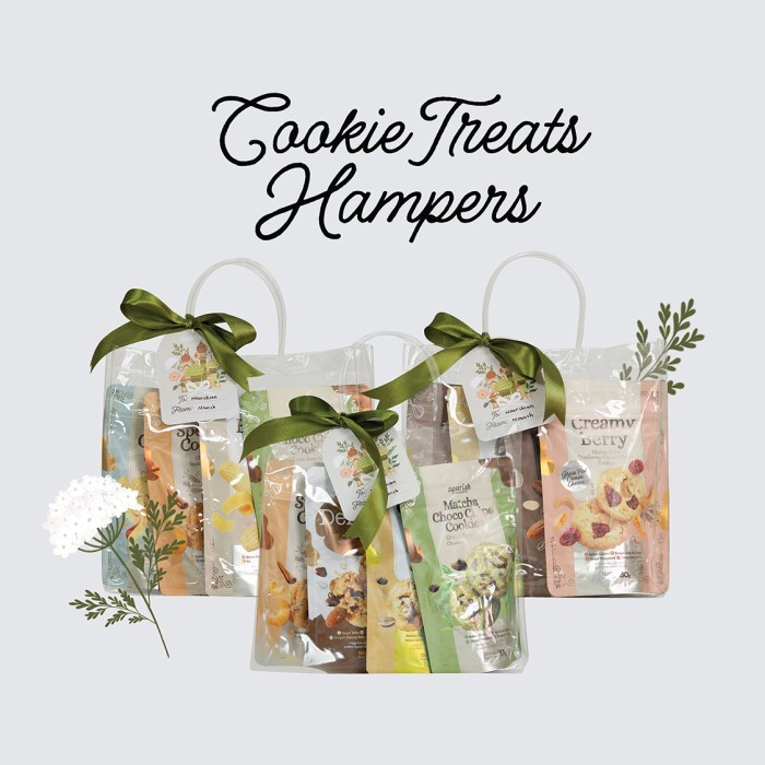 

HAMPERS COOKIE TREATS ( ISI 4 COOKIES BEST SELLER NOURISH)