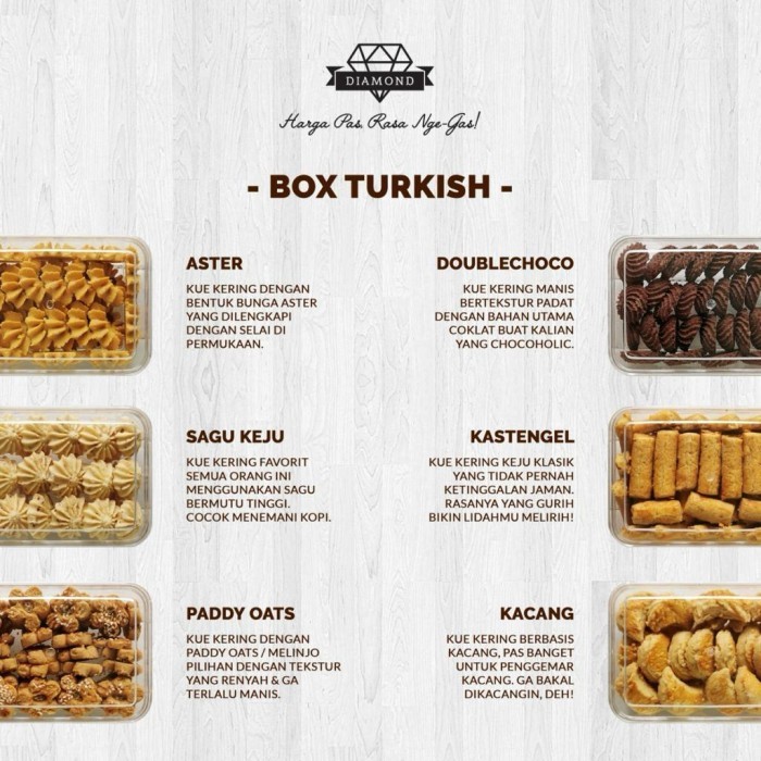 

HAMPERS LEBARAN KUE KERING DIAMOND ISI 6 TOPLES