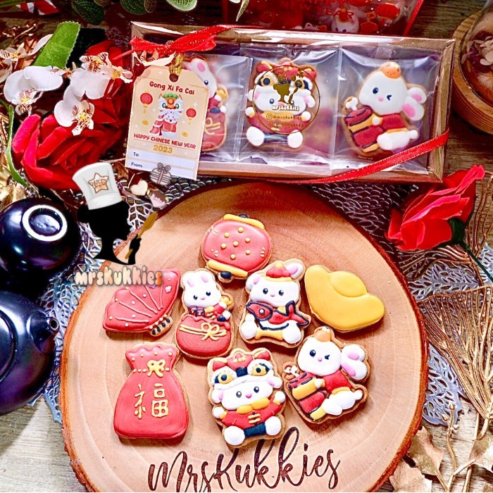 

RABBIT CHINESE NEW YEAR (IMLEK) BUTTER COOKIE