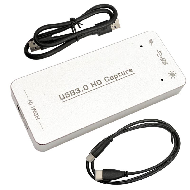 BARU USB 3.0 60FPS HDMI to USB 3.0 VIDEO CAPTURE Card Adapter Dongle Game Streaming Live Broadcast 1