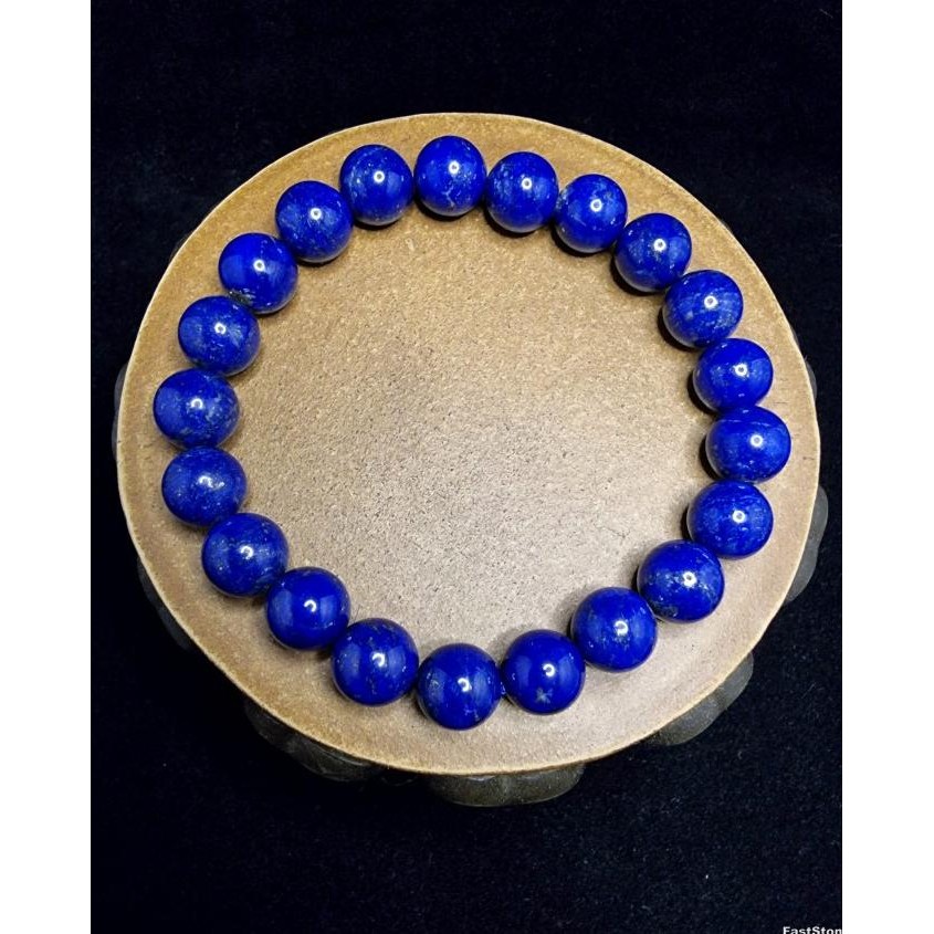 Sale Gelang Batu Lapis Lazuli Lazuri Afghanistan Fullnatural 5A 9.5Mm C1159