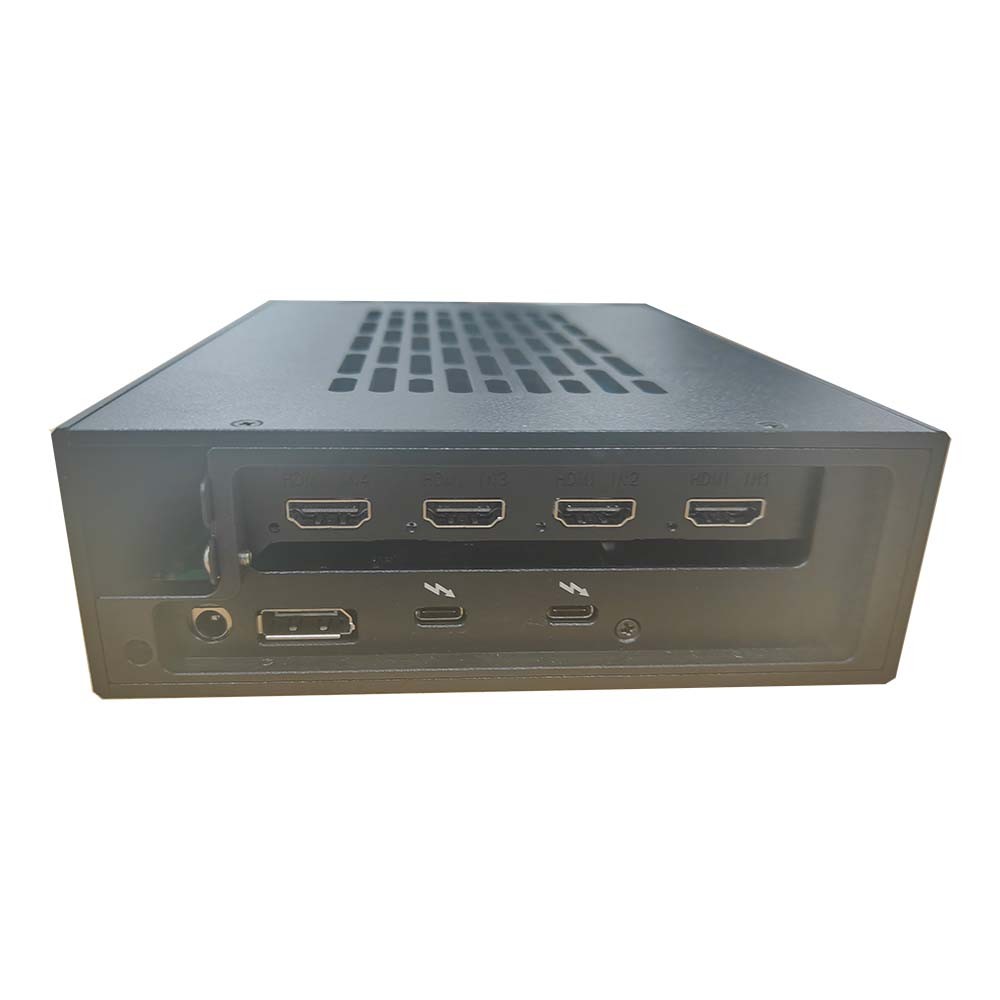 SALE UNISHEEN Thunderbolt 1080p OBS Vmix Wirecast Streaming 4 Channel 60fps Quad HDMI SDI Broadcast 