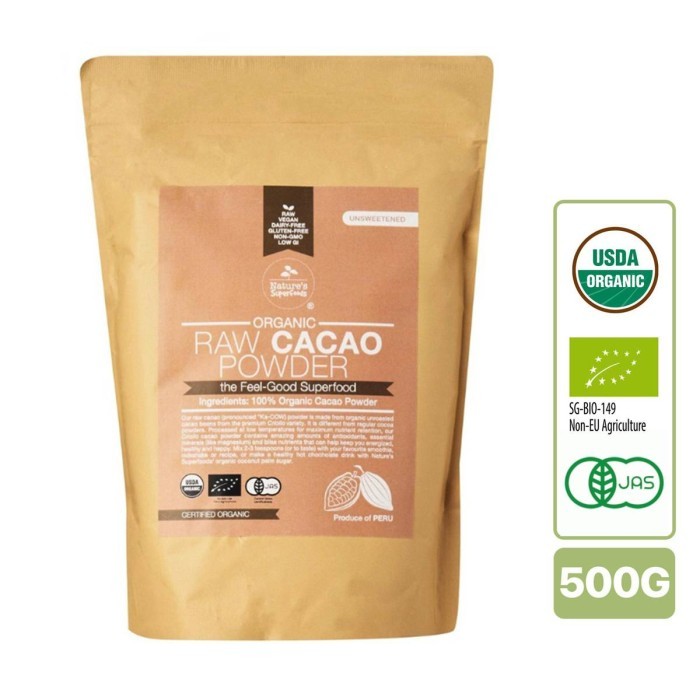

Nature's Superfoods Organic Raw Cacao Powder 500g