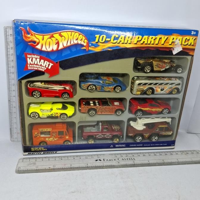 ASLI HOT WHEELS REGULAR PACK 10 ORIGINAL