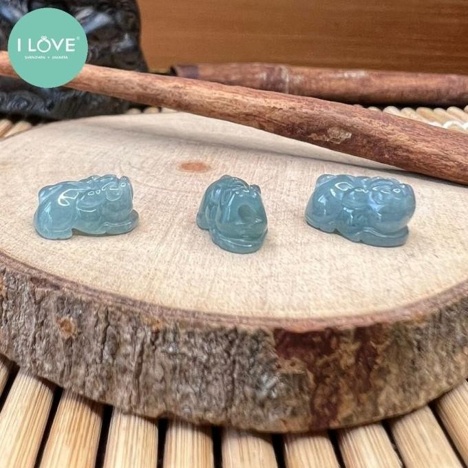 Sale Blue Jade Mini Pixiu