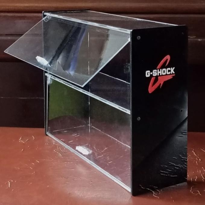 Grosir Display / Kotak / Tempat Jam Tangan Isi 12 Jam - Casio G-Shock Seiko Swatch