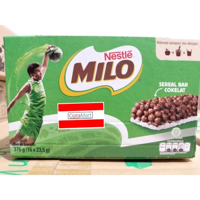

NESTLE MILO CEREAL BAR 16 X 23.5 GR
