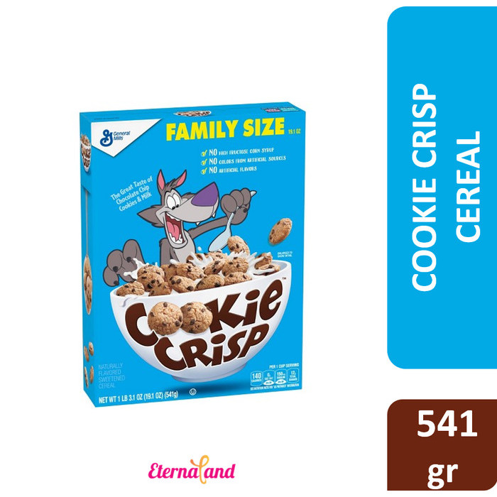 

COOKIE CRISP CEREAL - SEREAL SARAPAN IMPOR KUKIS