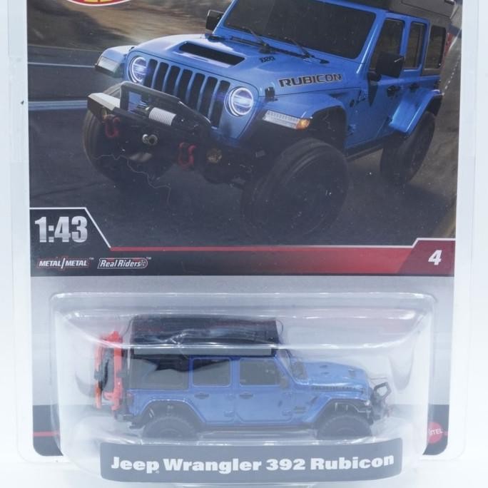 TERBAIK HOT WHEELS PREMIUM EDITION CAR HW JEEP WRANGLER 392 RUBICON VEHICLE 1:43 SCALE DIECAST MAINA