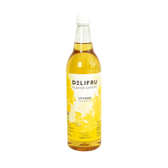 

DELIFRU SYRUP LYCHEE - SIRUP LECI 1 LITER