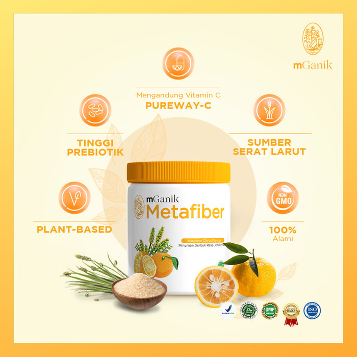 

METAFIBER MGANIK 450GRAM 42 SERVING M GANIK META FIBER UNTUK DIABETES