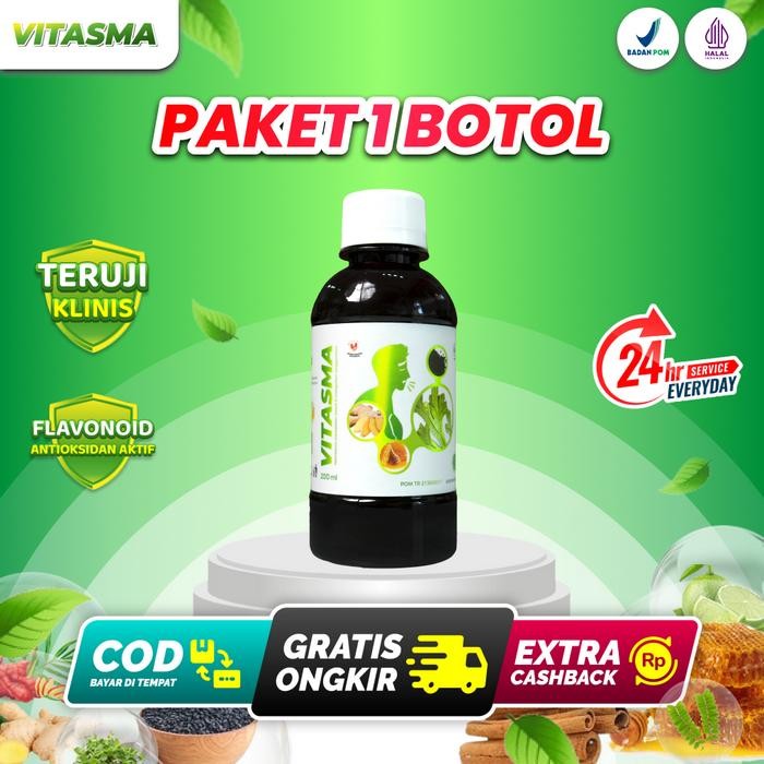 

PAKET 1 BOTOL VITASMA - MADU HERBAL - BANTU MASALAH PERNAPASAN DAN PARU - BAHAN HERBAL HONEY