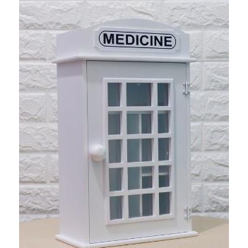 Sale Kotak P3K Kayu Tempat Obat Lemari Obat Gantung Dinding