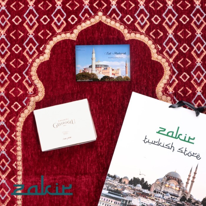 Hampers baklava karakoy Asli Turk 300 gram dan sajadah turki